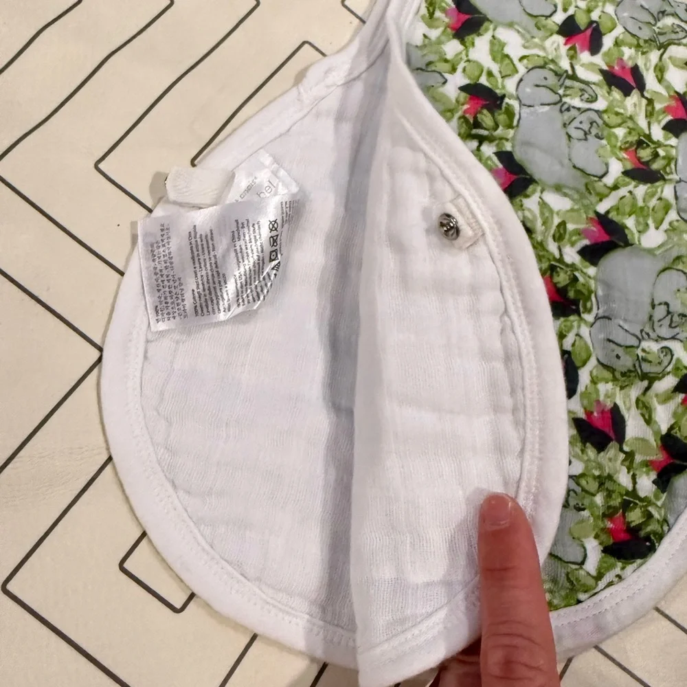 Aden + Anais Elephant Bib Burp Cloth